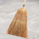 Strohbesen, Reisstrohbesen mit Stiel