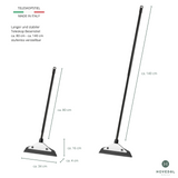 Schaumstoffbesen mit Teleskopstiel