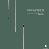 Teleskopstiel - Besenstiel Hovedal