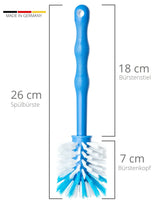 Spülbürste für Mixbehälter - Hovedal - 4er Set (Blau/Orange/2xGrün)