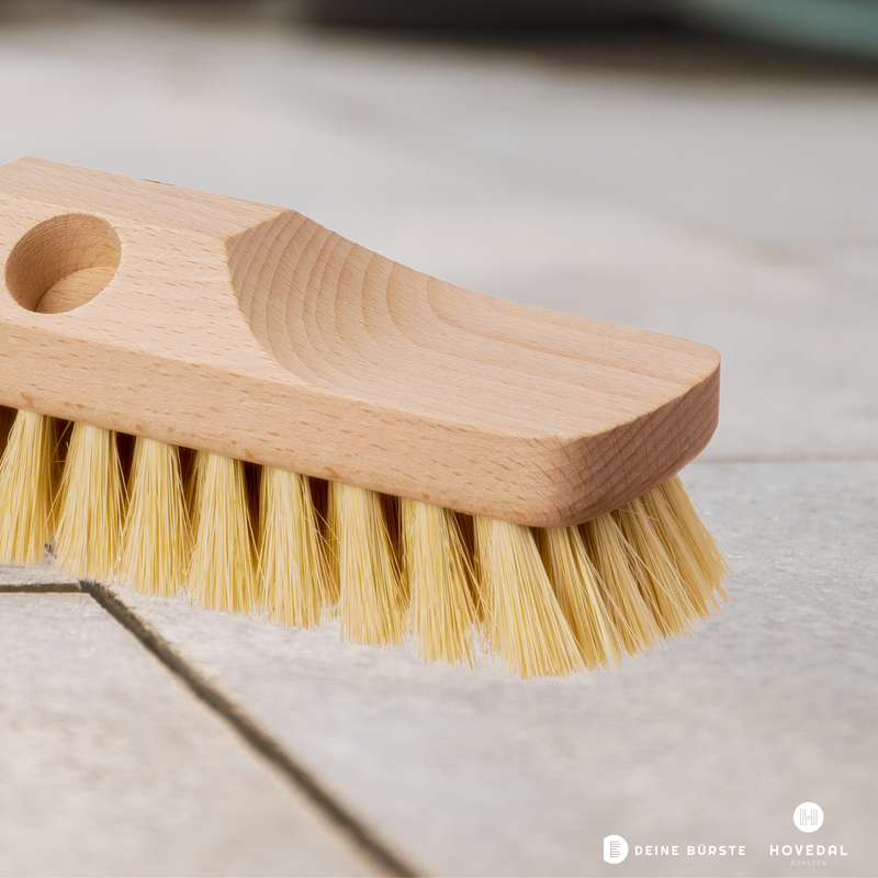 Schrubber – Schrupper aus Holz mit Naturborsten