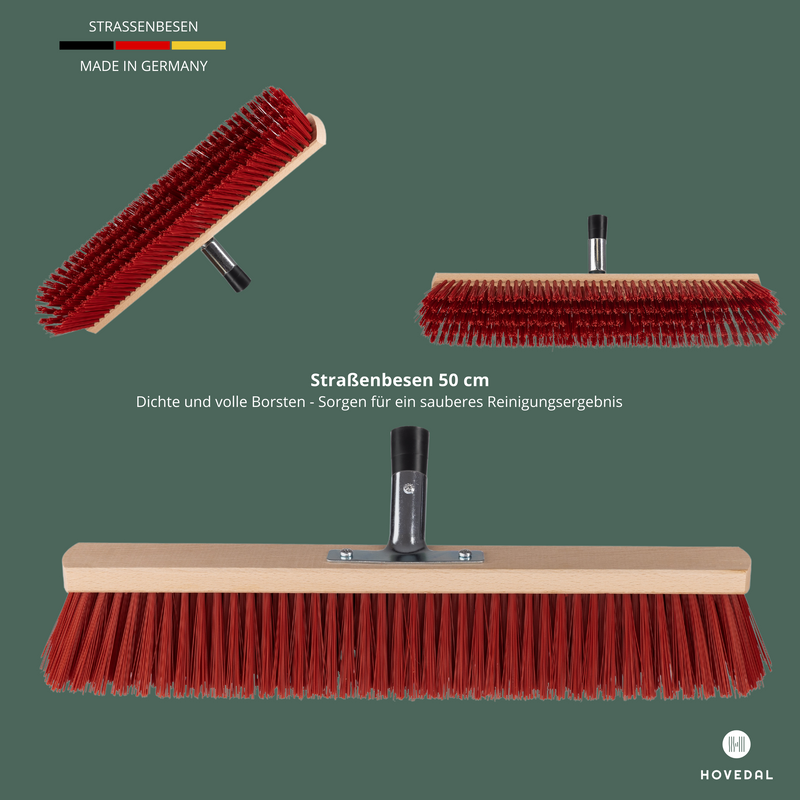 Straßenbesen 40 cm mit Stiel