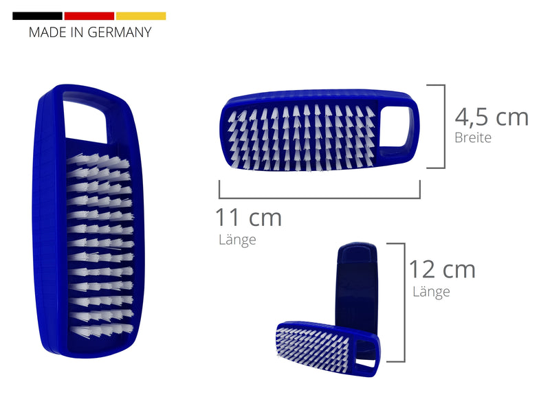 Handwaschbürste mit Halterung - Hovedal - 3er Set Blau