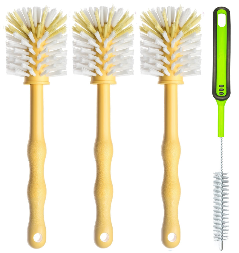 Spülbürste für Mixbehälter - Hovedal - 4er Set (3xGelb/Grün)